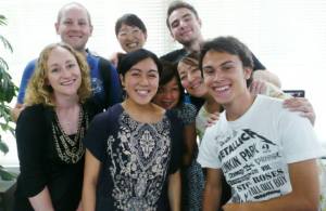 Friends and teachers from KAI Language School.